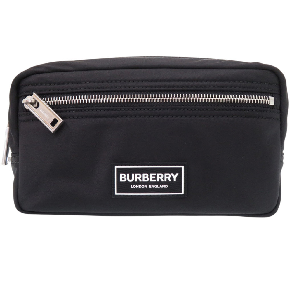 Burberry Multi Pouch 80905761 Nylon Black Handbag 0973BURBERRY Men's